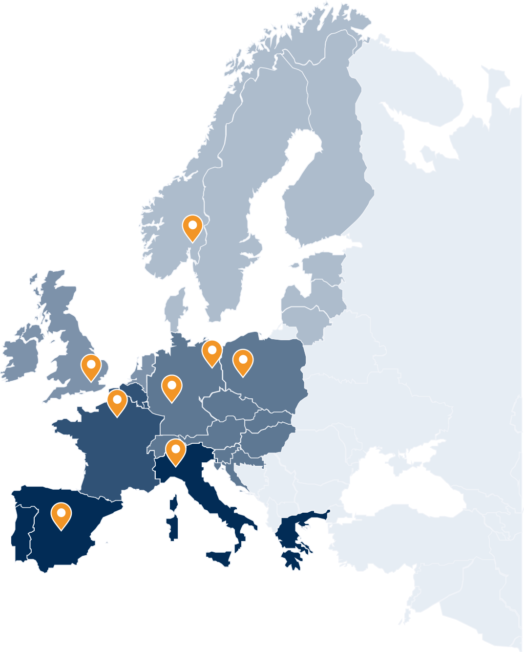 Our presence in Europe | Scope Group